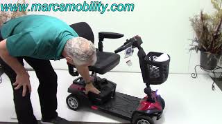 Drive Medical SpitFire DST Portable 4 Wheel Scooter