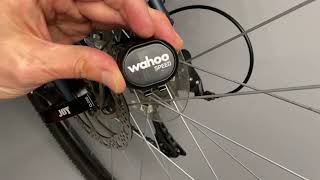 How to easily install the Wahoo Speed Sensor to your bicycle