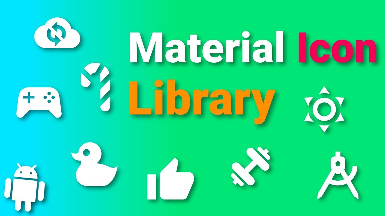 Have All The Material Icons Android Library Overview In Kotlin Youtube