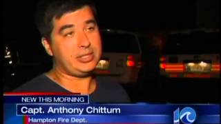 Hampton resident evacuate during flooding