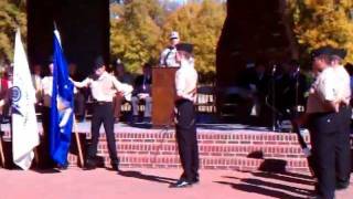 Veterans Day '11 Laurens, SC. CAPT Michael Morris