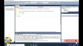 Visual Basic 21- Array || How to use Array with value