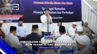 Silaturahmi dan Buka Bersama Alim Ulama Se-Kabupaten Bangkalan