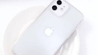 IPHONE 12/12 PRO/12 MINI/12 PRO MAX 微磨砂防指紋鋼化玻璃透明軟邊手機殼【RCAS786】