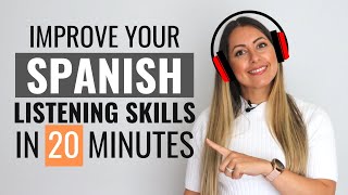 SPANISH LISTENING PRACTICE: 20 Minutes of Spanish Listening Training for Intermediate/advanced Level