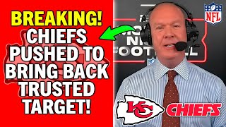 🏈 BIG NEWS! CHIEFS PUSHED TO BRING BACK TRUSTED PLAYOFF STAR! KC CHIEFS NEWS TODAY