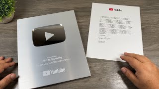 UNBOXING 100K YOUTUBE PLAY BUTTON FOR THE FIRST TIME!