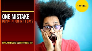 Digital nomad legal status: 3 visa mistakes costing deportations in 20