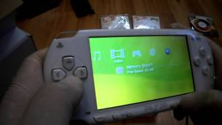 PSP 1000 Ceramic White Value Pack Testing / Ebay item