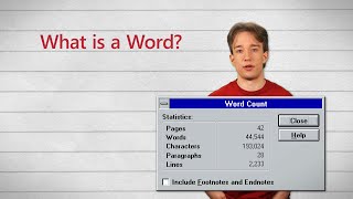 What Counts as a Word?