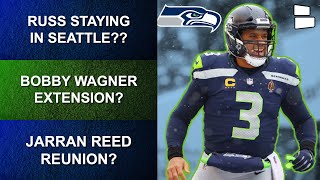 HUGE Seattle Seahawks Rumors: Russell Wilson Staying? Bobby Wagner Extension? Jarran Reed Reunion?