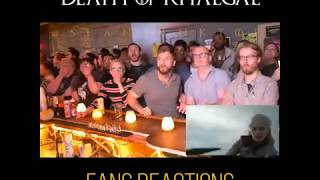 Game of Thrones - Rhaegal Dragon Death Daenerys fans reaction video 😢😢😢 Season8