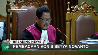 Setnov Divonis 15 Tahun Penjara | #BreakingNews