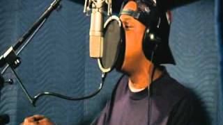Jay-Z recording vocals for "Jigga What / Faint" (Collision Course)