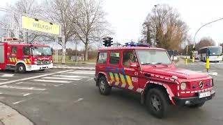 Brandweer post Mechelen met spoed naar verschillende interventies in en rond Mechelen