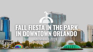 Walk at Orlando’s Fall Fiesta in the Park | November 2024 | 4K Walkthrough