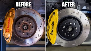 INSANE Brembo Brake Restoration on my 2005 Legacy GT Wagon!