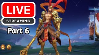 LIVE SUN SOLO RANK MOBILE LEGENDS | PASTI BANTAI PART 6