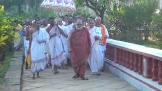 Jagadguru begins Vijaya Yatra to the South (2012)