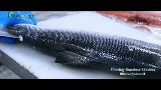 Kingsun #OEM #wholesale IQF Freezing Double Frozen Wild #Salmon (Oncorhynchus Keta And Gorbuscha)