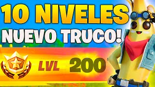 MAPA DE XP +10 NIVELES 🤯 COMO SUBIR DE NIVEL EN FORTNITE ✨ MAPA XP, BUG DE XP O MAPAS DE XP FORTNITE