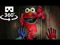 Poppy Playtime BUT ELMO Is Chasing you! | 360 Degree VR