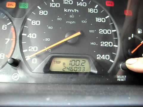 Como Borrar O Reiniciar Testigo De Servicio Maint Reqd En Honda Resetting 1998 2002 Honda Accord Maintenance Required Light
