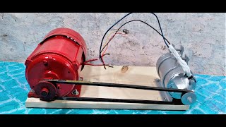 How To Make Free Energy Generator From Battery Charger And  Dc Motor Diy Experiment