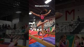 Unique gymnastics turn 😱👀