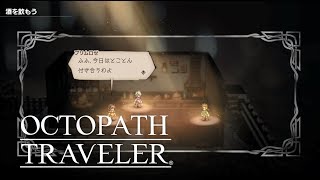 【オクトパストラベラー】パーティーチャット 酒を飲もう プリムロゼ\u0026アーフェン\u0026テリオン【OCTOPATH TRAVELER】