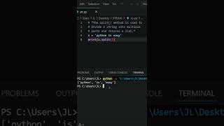 How to Split Strings in Python Using split() Method | Python Tutorial for Beginners