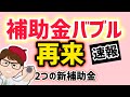 補助金バブル再来・新事業進出補助金・中小企業成長加速化補助金・誕生・小規模事業者持続化補助金・IT補助金・ものづくり補助金・事業承継・Ｍ＆Ａ補助金・大規模成長投資補助金【マキノヤ先生】第1993回