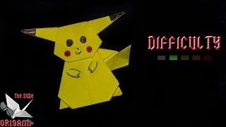 [ORIGAMI TUTORIAL] Pokémon Pikachu || Pokémons/Kids