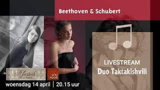 trailer livestream Duo Taktakishvili │ Klassiek in de Kapel