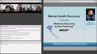 Webinar 43 Wellness Recovery Action Plans Session 1