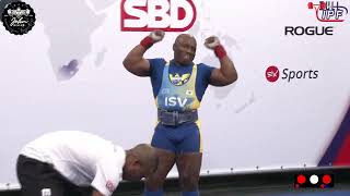 David Ricks - 14th Place 772.5kg Total - 93kg Class 2022 IPF World Classic Championship