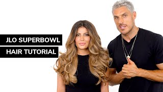 How To Re-Create JLo's Super Bowl Hair | Chris Appleton Tutorial
