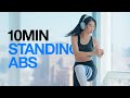 Standing Abs Workout - No Jumping - Music Only