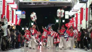 京町・新京橋「ゑびすしばてん連」　第16回龍馬生誕祭　帯屋町筋会場　2011年11月15日