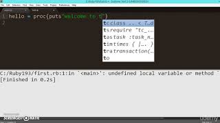 150 Learn python and ruby programming:- Procs
