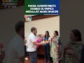 Olympics 2024: Rahul Gandhi Meets Double Olympics Medallist Manu Bhaker | N18S