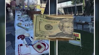 Counterfeit money passed at yard sale nets 2 arrests