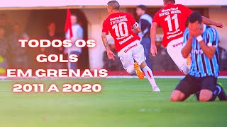 TODOS OS GOLS DO INTER EM GRENAIS - 2011 à 2020