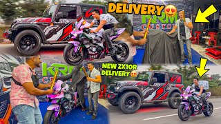 New Zx10r Delivery😍❤️ | New Look😍 | New Wrap Taking Delivery SUPERBIKE😍