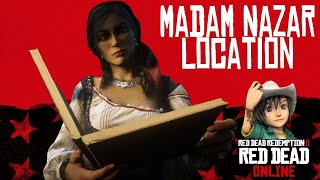 Madam Nazar location 21 December 2024 in Red Dead Online Collector Role