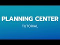 Planning Center Scheduling Tutorial - How To Add People