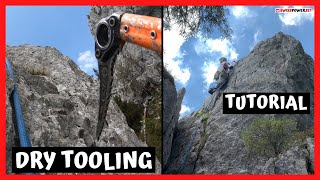 Rope solo dry tooling - this tutorial can help you in climbing