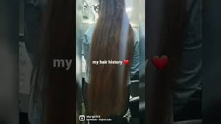 My long hair Short story💞🎇hair growth #shorts #hairgrowth