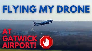 Flying My Drone at Gatwick Airport | DJI Mini 2