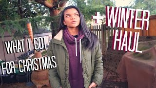 What I Got For Christmas + Try On Winter Haul!